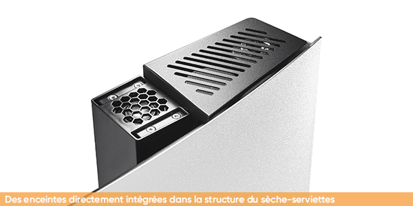 Comment fonctionne un sèche-serviettes musical avec enceintes Bluetooth - Guide