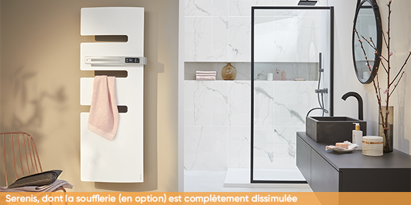 Le sèche-serviettes soufflant ou avec soufflerie : quelles différences, quels avantages ?