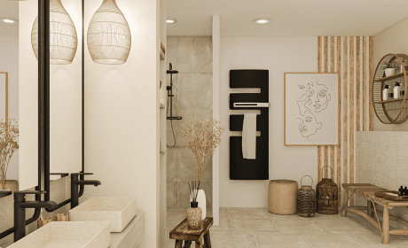 Un sèche-serviettes peut-il chauffer une salle de bain ?