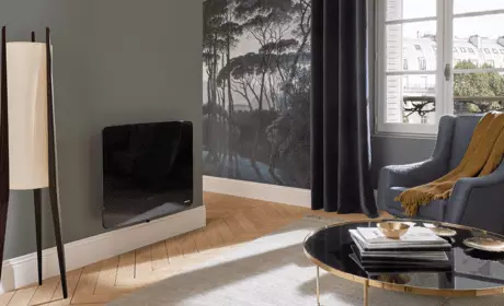 radiateur connecté Atlantic salon