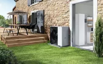 pompe a chaleur air eau atlantic jardin unite interieure unite exterieure