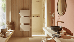 sèche-serviettes électrique beige atlantic salle de bains design