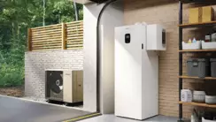 pompe à chaleur hybride gaz installation garage atlantic