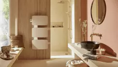 sèche-serviettes électrique beige atlantic salle de bains design