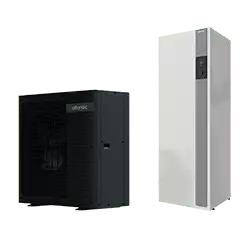 pompe à chaleur air eau atlantic unité intérieure unité extérieure