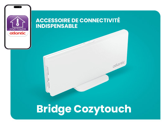 atlantic cozytouch connecté bridge cozytouch accessoire