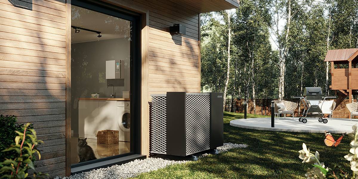 pompe à chaleur monobloc compacte atlantic jardin
