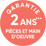 Garantie 2 ans Pièces et Main d'oeuvre***