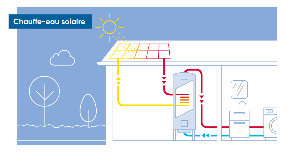 Chauffe-eau solaire : une énergie renouvelable pour réchauffer votre eau !